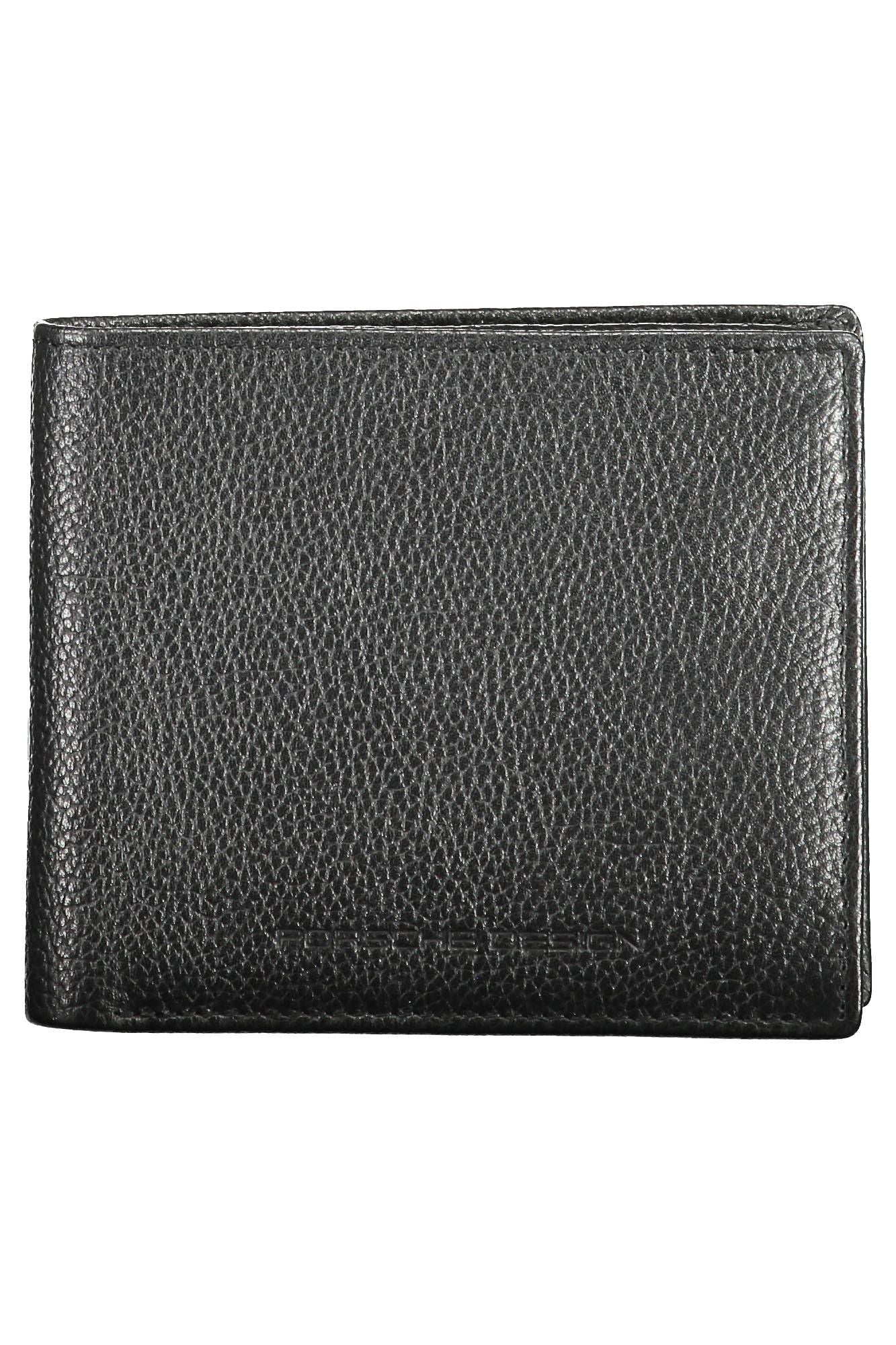 Black Leather Men Wallet
