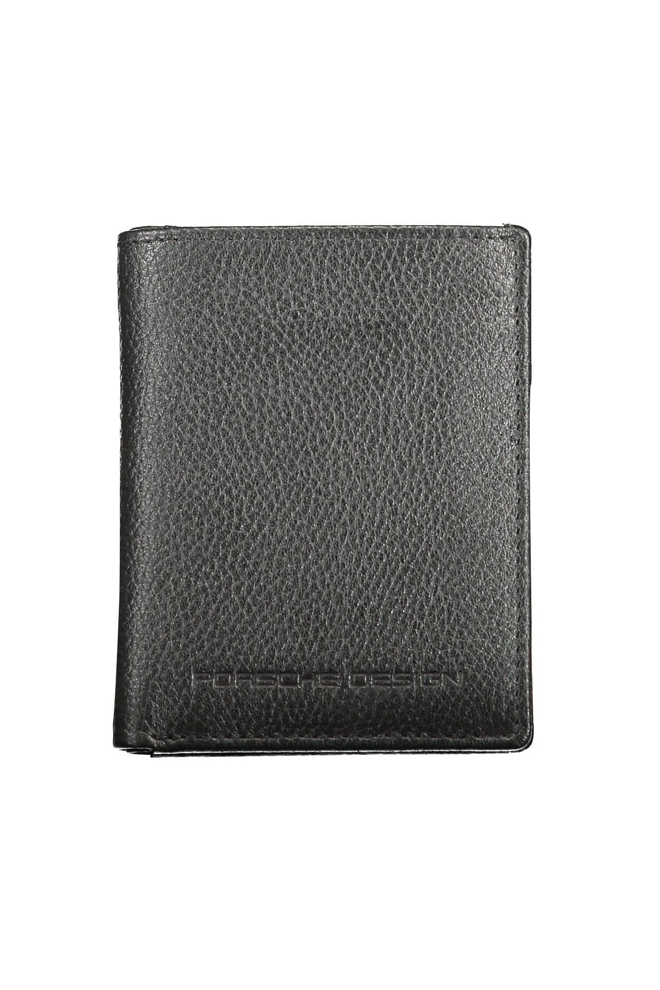 Black Leather Men Wallet