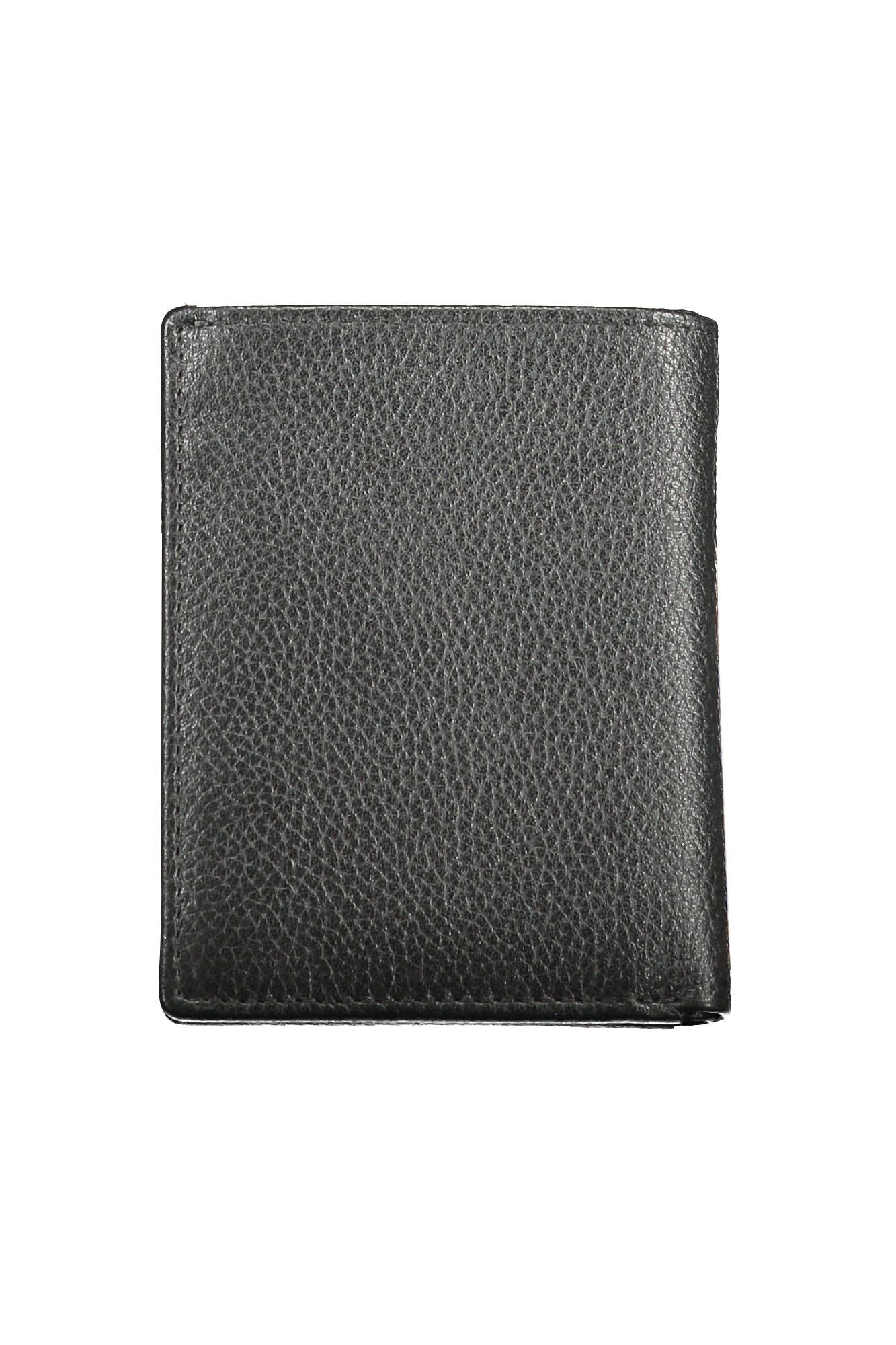 Black Leather Men Wallet