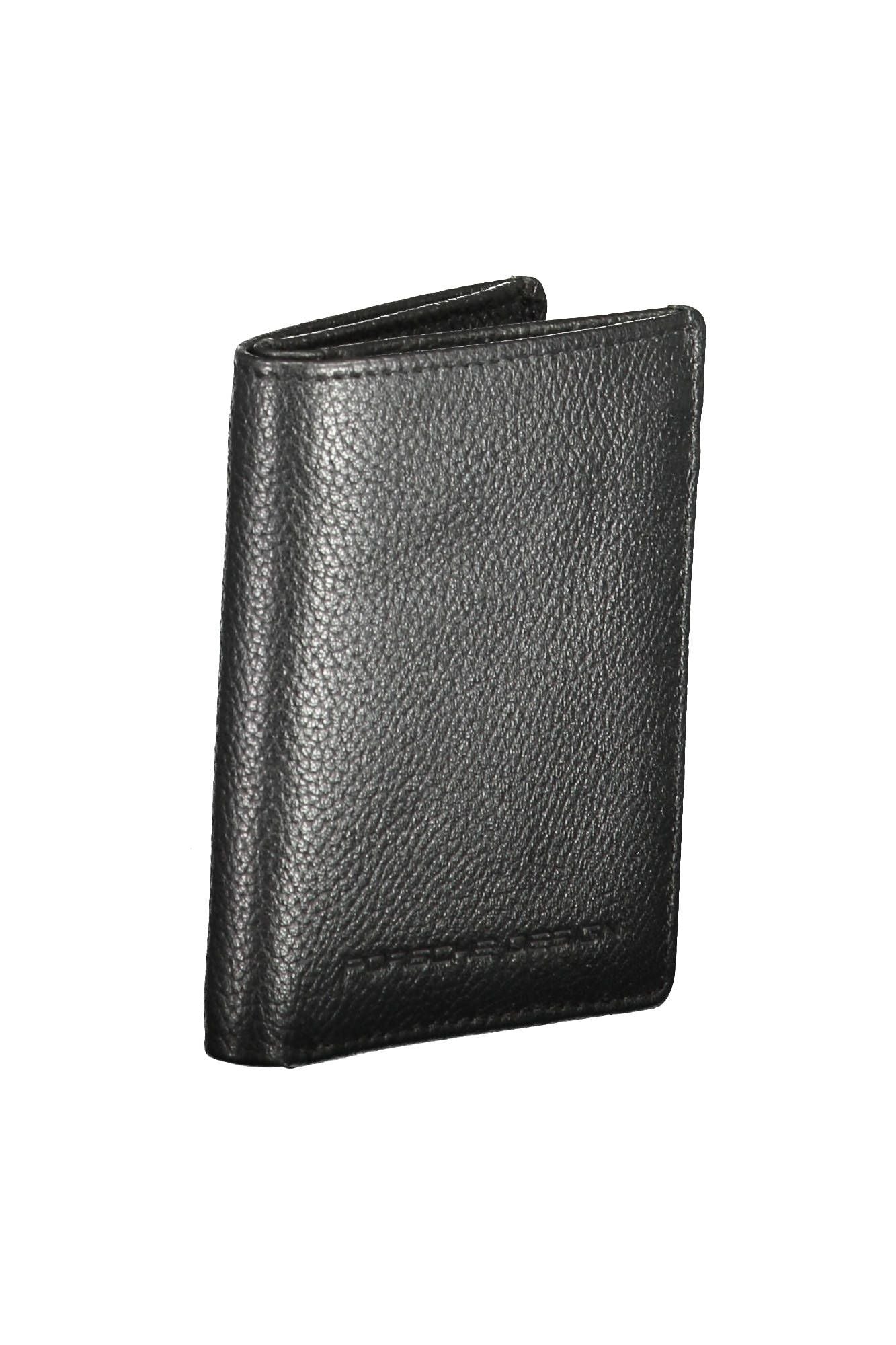 Black Leather Men Wallet