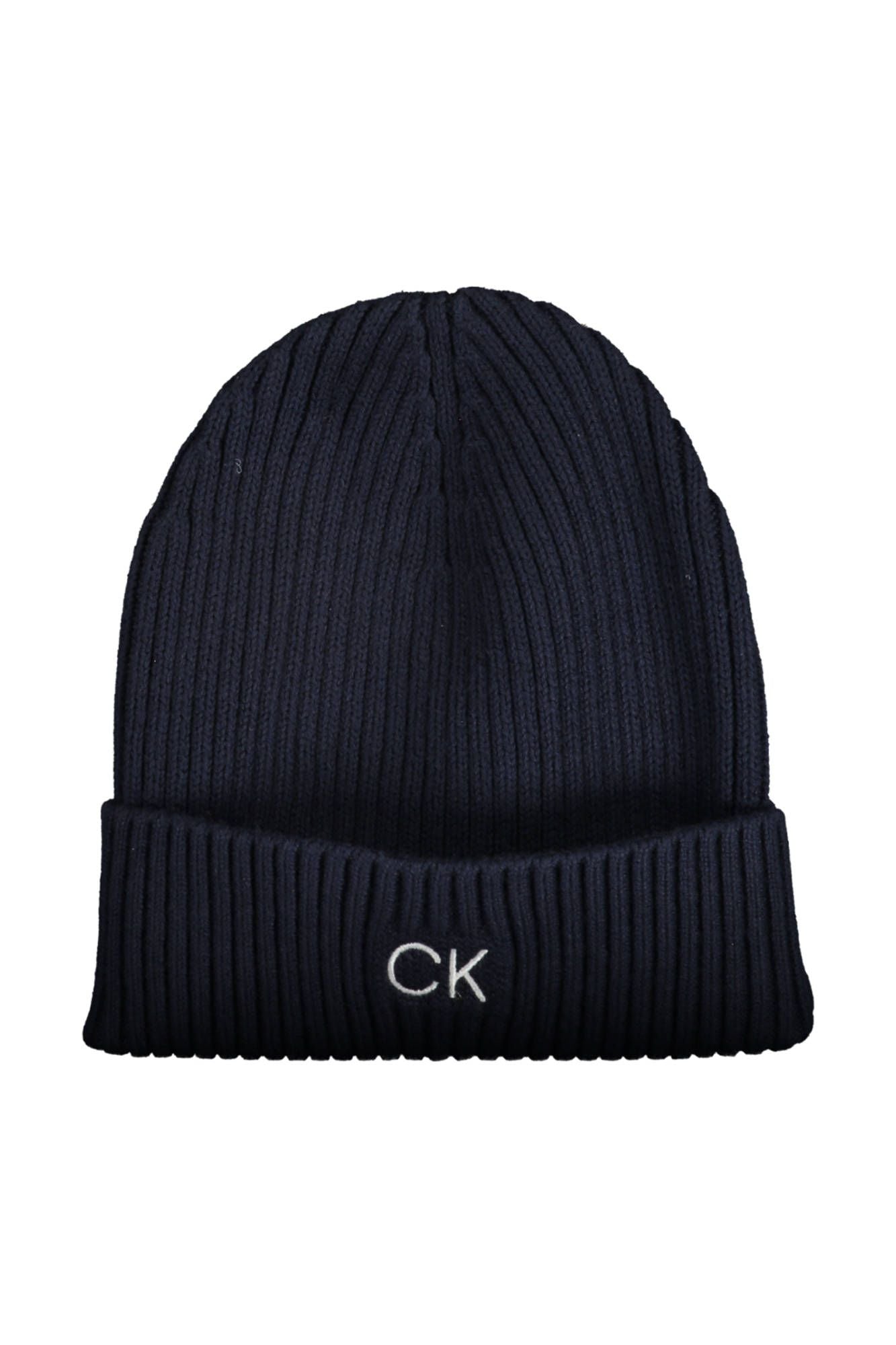 Blue Cotton Men Cap