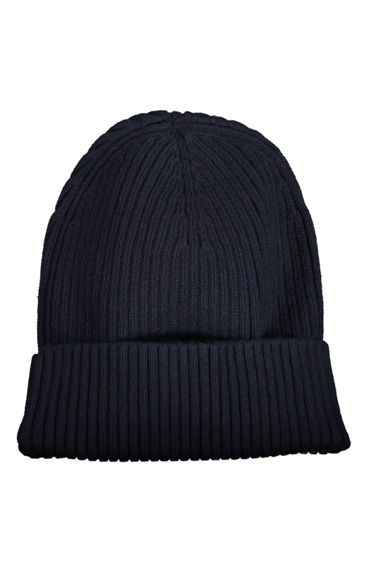 Blue Cotton Men Cap