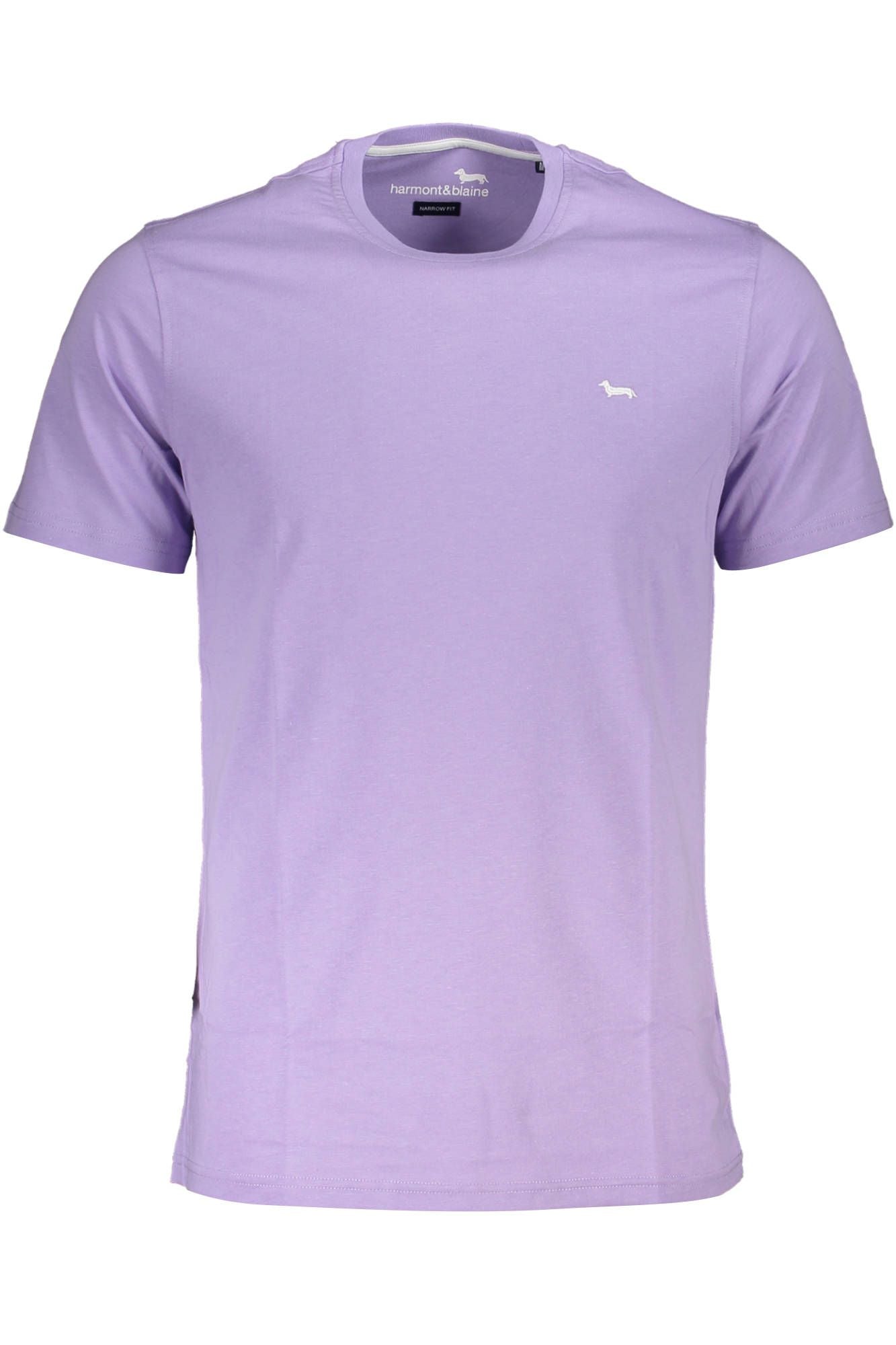 Purple Cotton Men T-Shirt