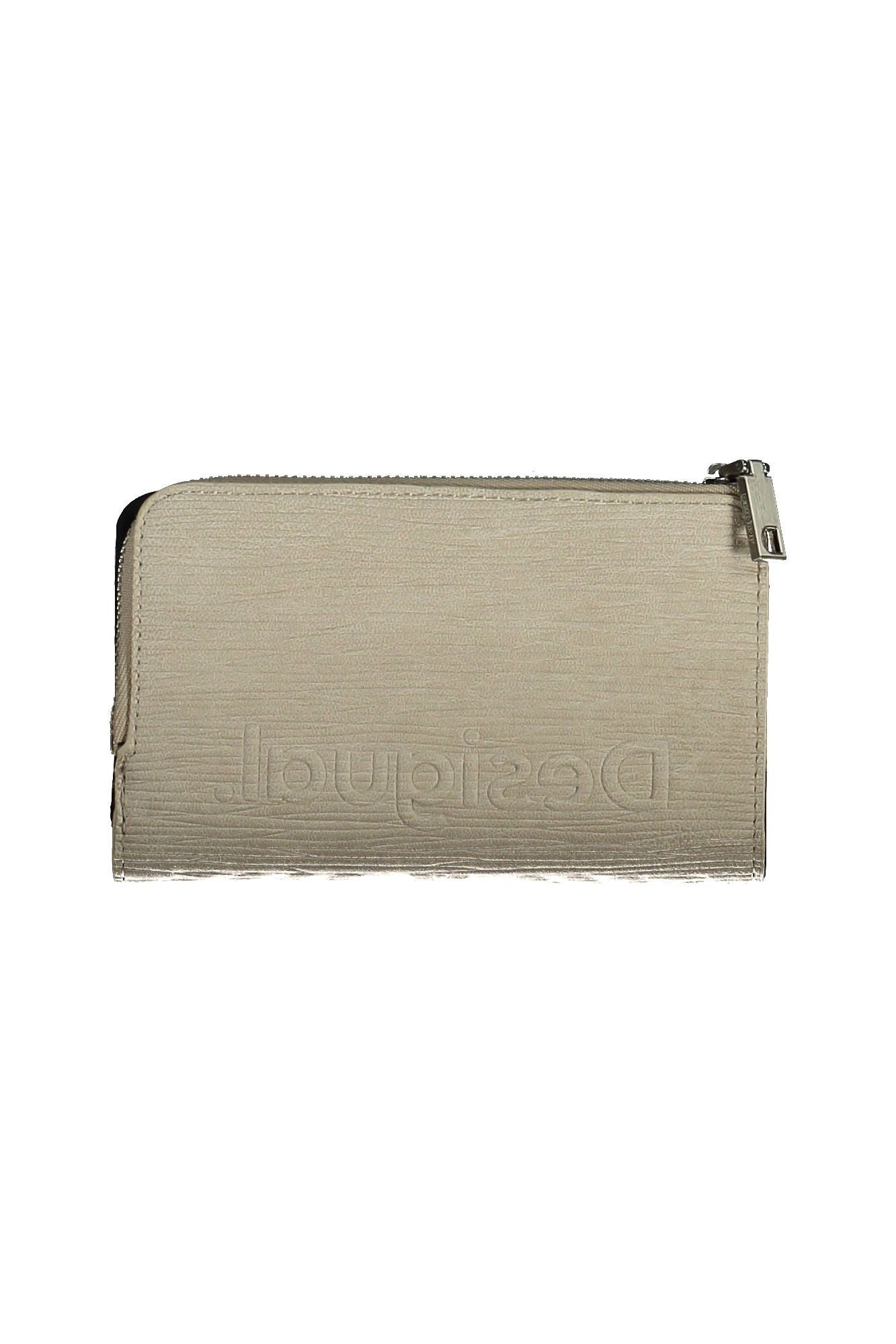 White Polyurethane Women Wallet