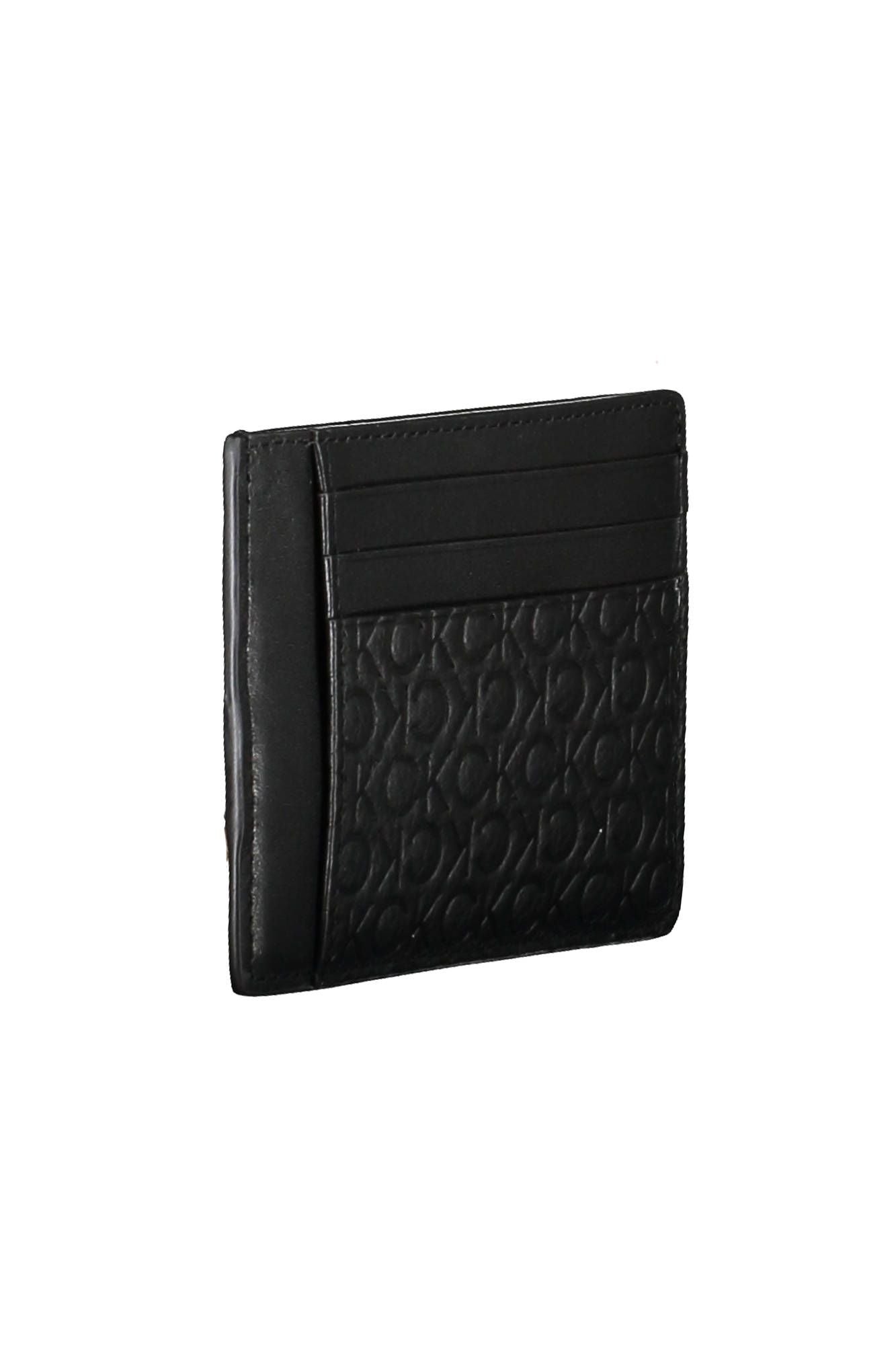 Black Leather Men Wallet