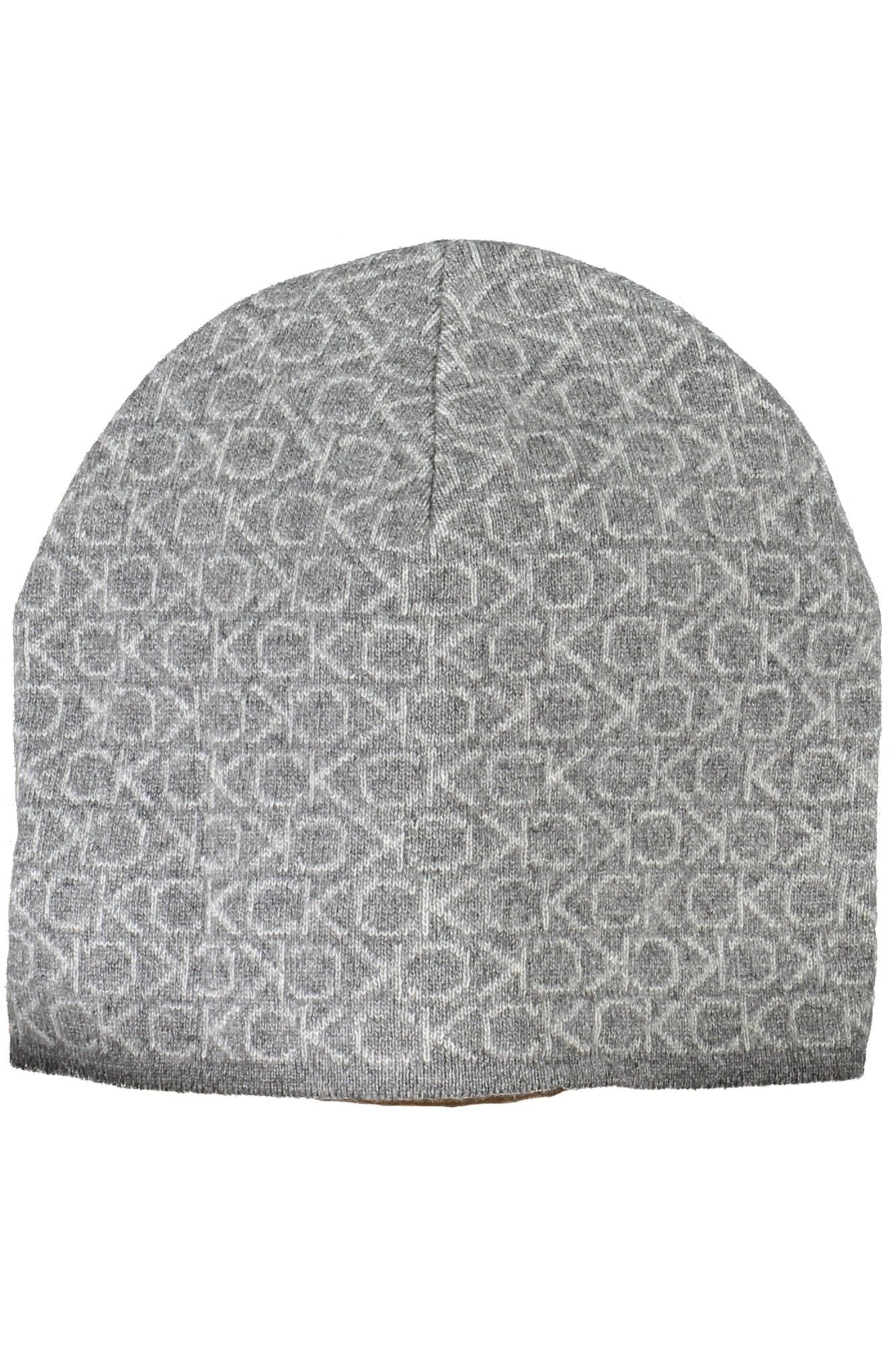 Gray Wool Men Cap