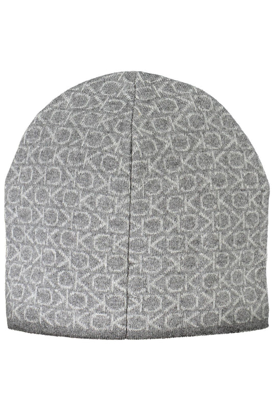Gray Wool Men Cap