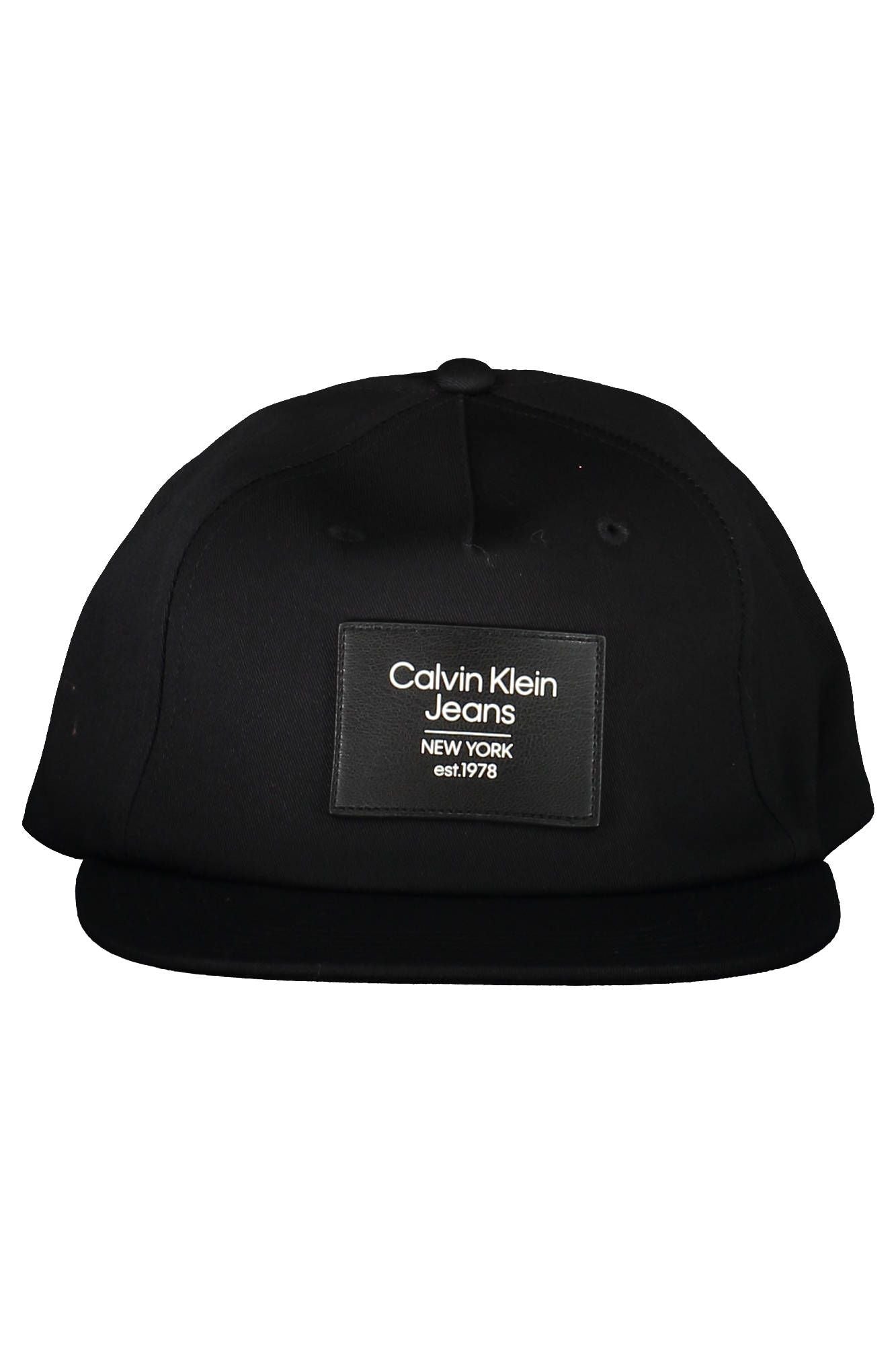 Black Cotton Men Cap