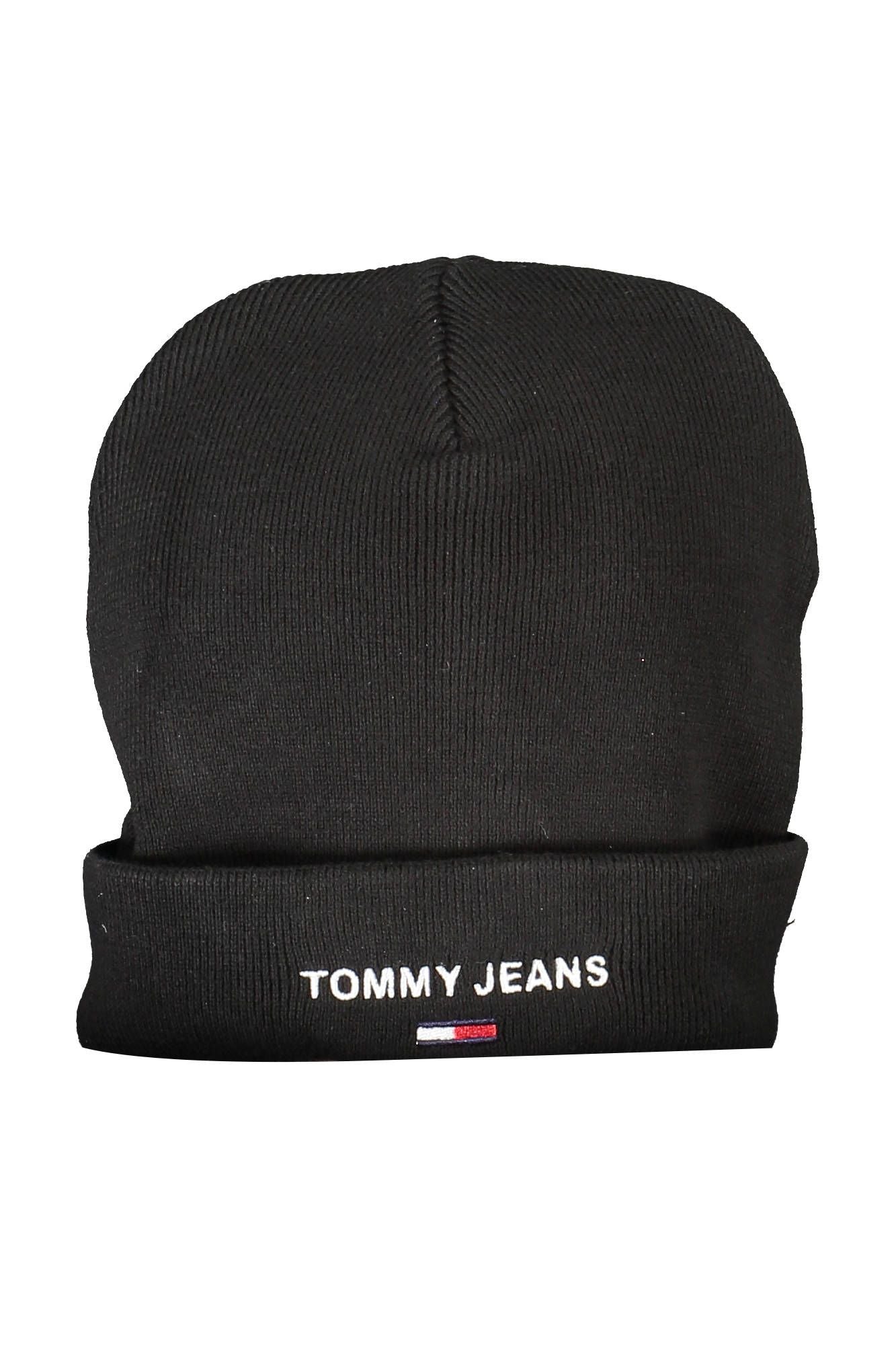 Black Cotton Men Cap