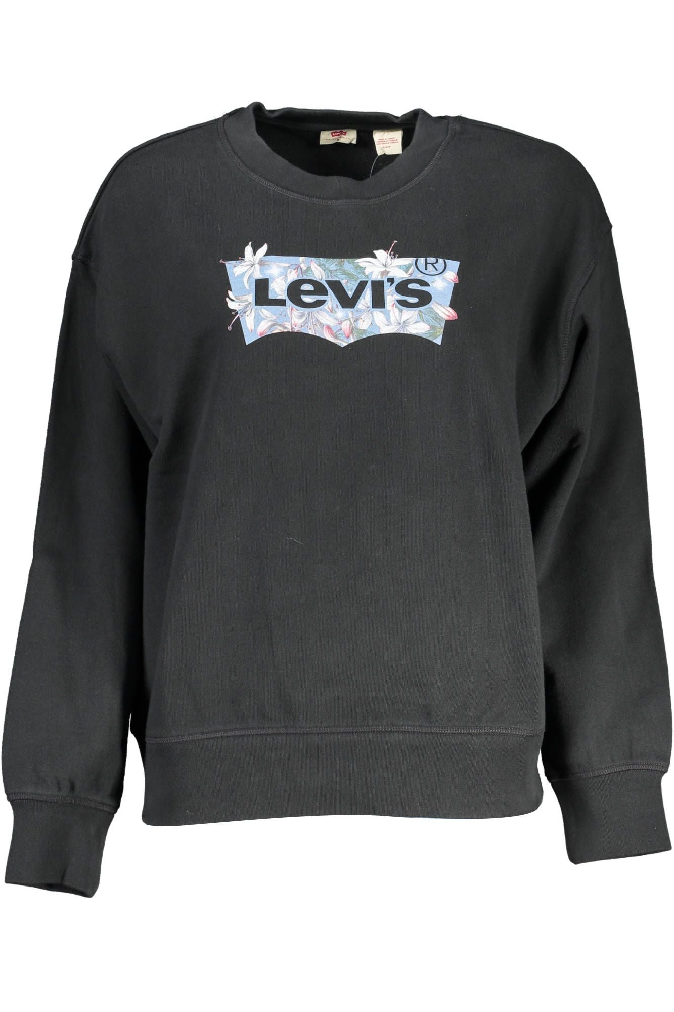 Black Cotton Women Sweater