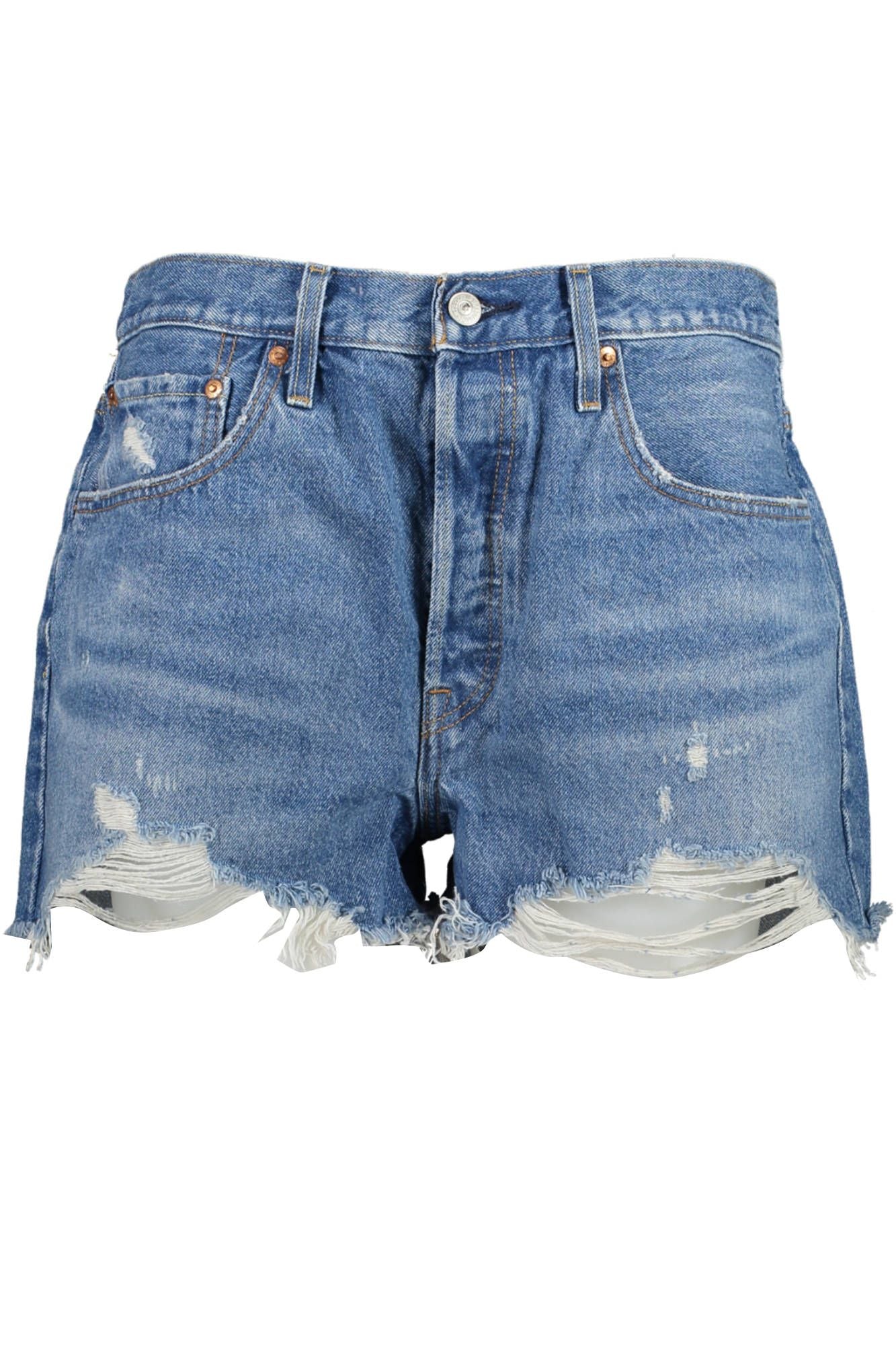 Blue Cotton Women Jean