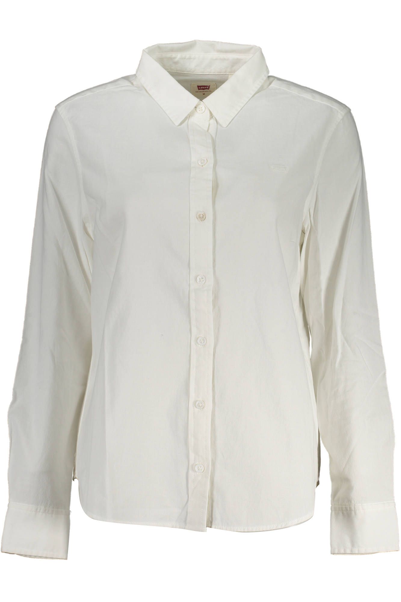 White Cotton Women Shirt