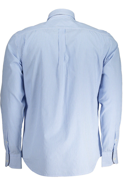 Light Blue Cotton Men Shirt
