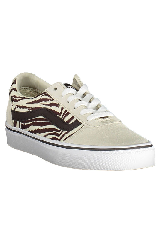 Beige Polyester Women Sneaker