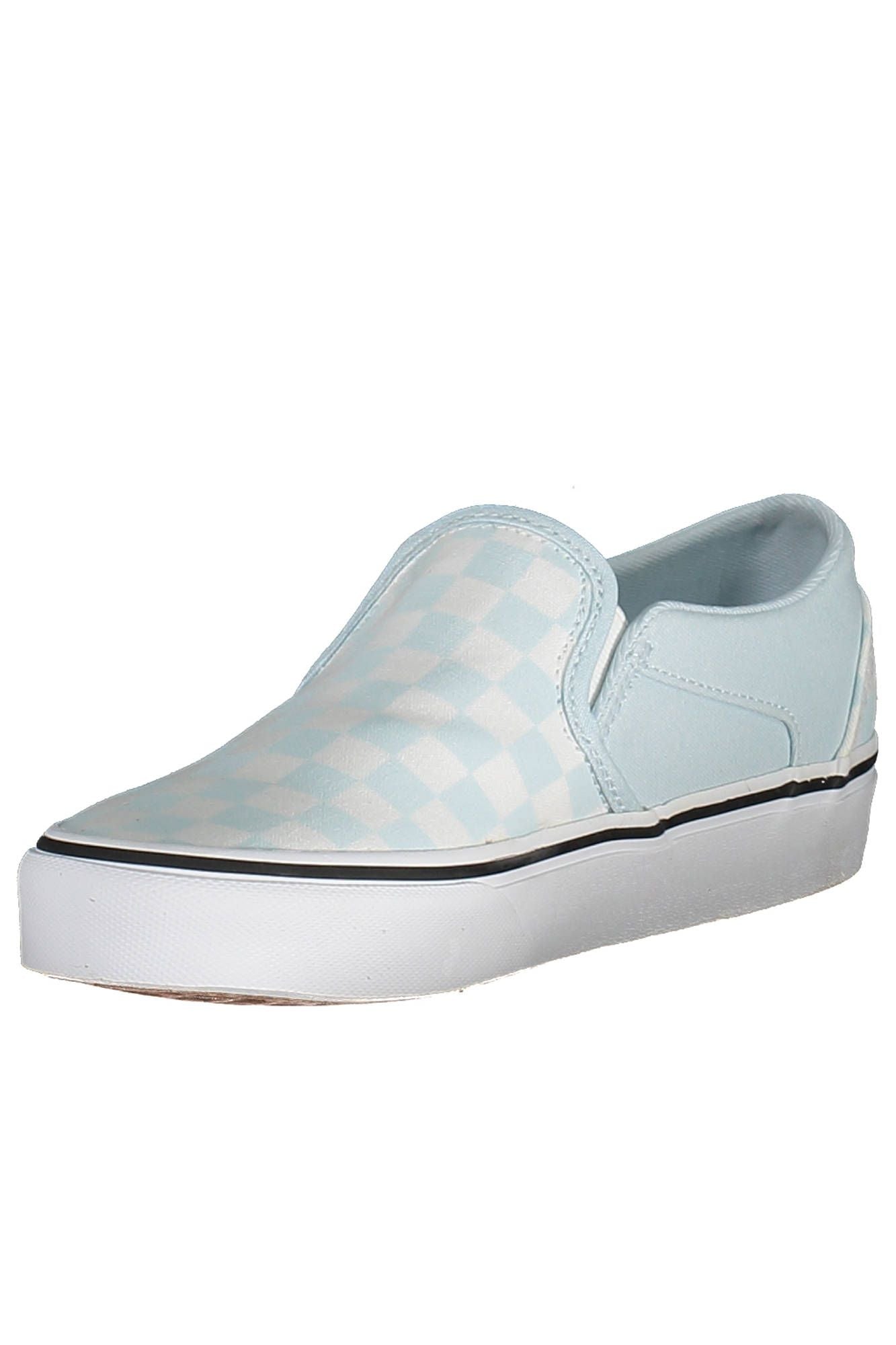 "Light Blue Polyester Women Sneaker"