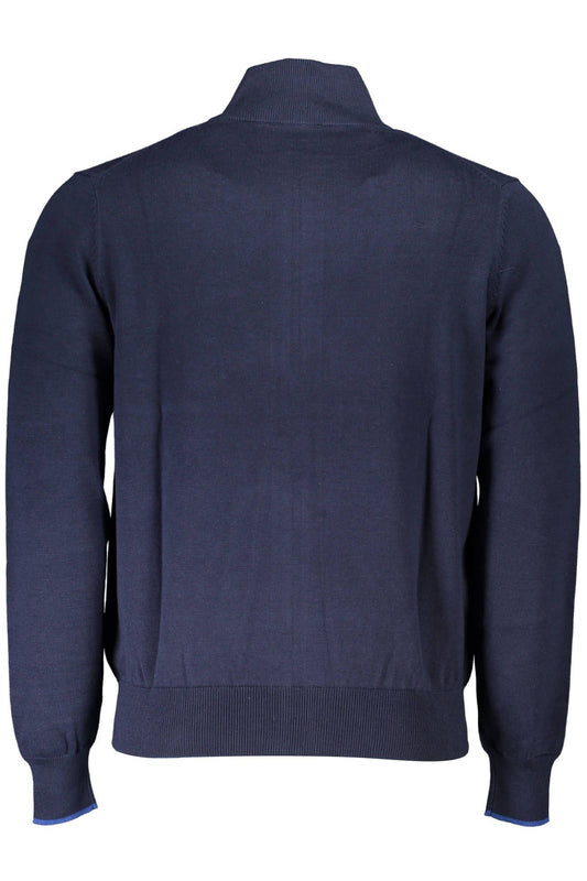 Blue Organic Cotton Men Sweater