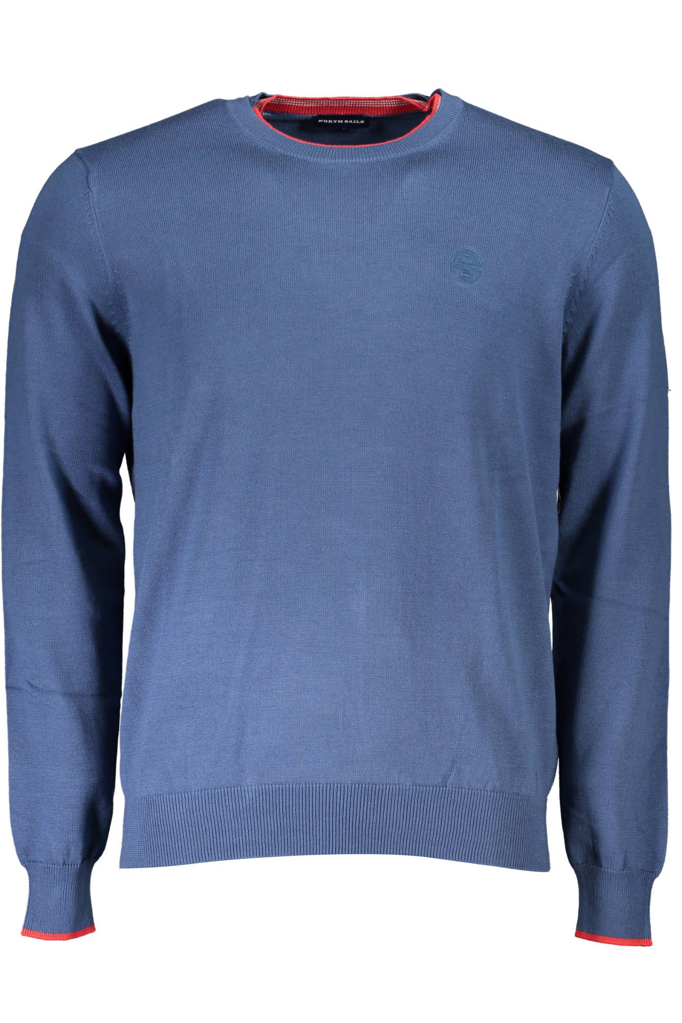 Blue Organic Cotton Men Sweater