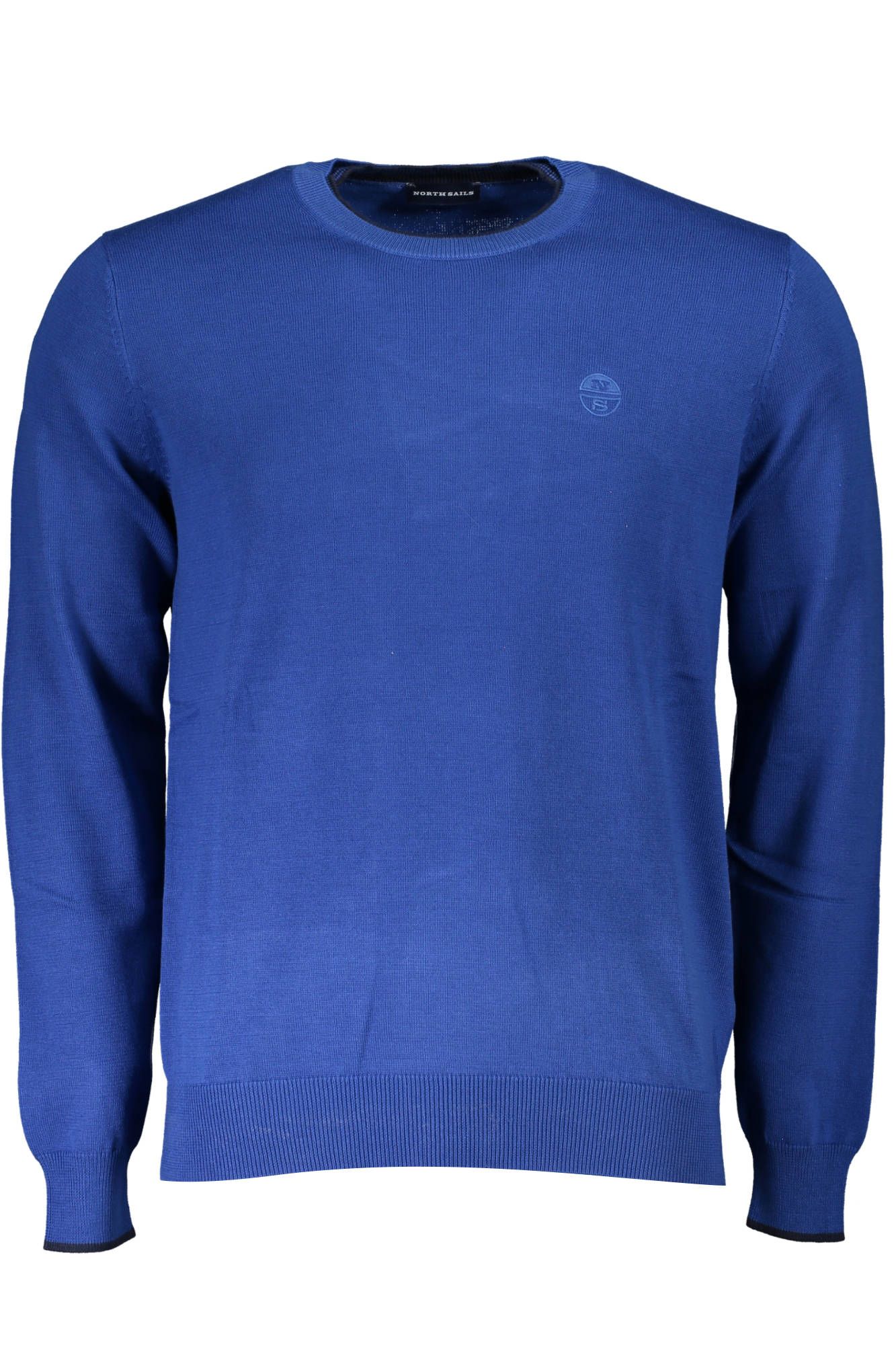 Blue Organic Cotton Men Sweater