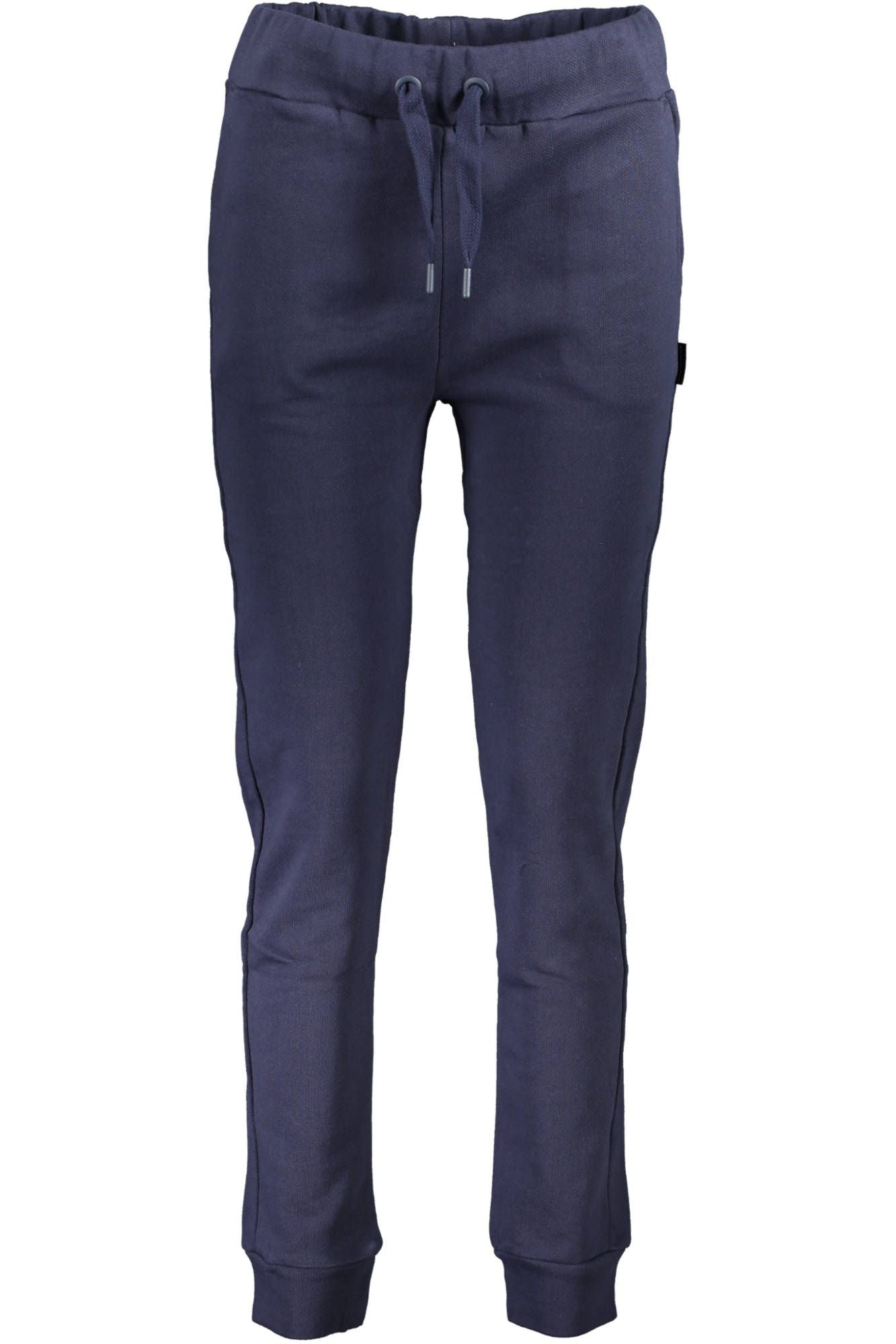 Blue Cotton Women Pant