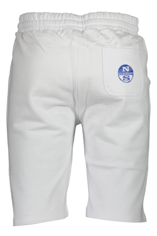 White Cotton Men's Trouser