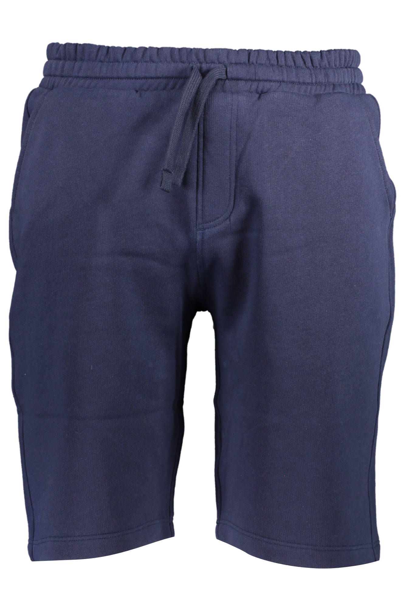 Blue Cotton Men Pants