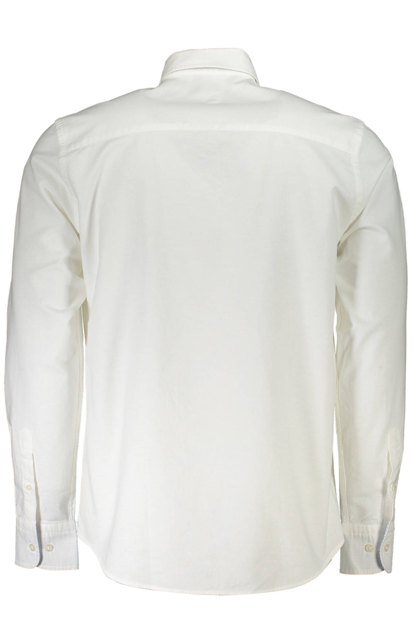 White Cotton Men Shirt