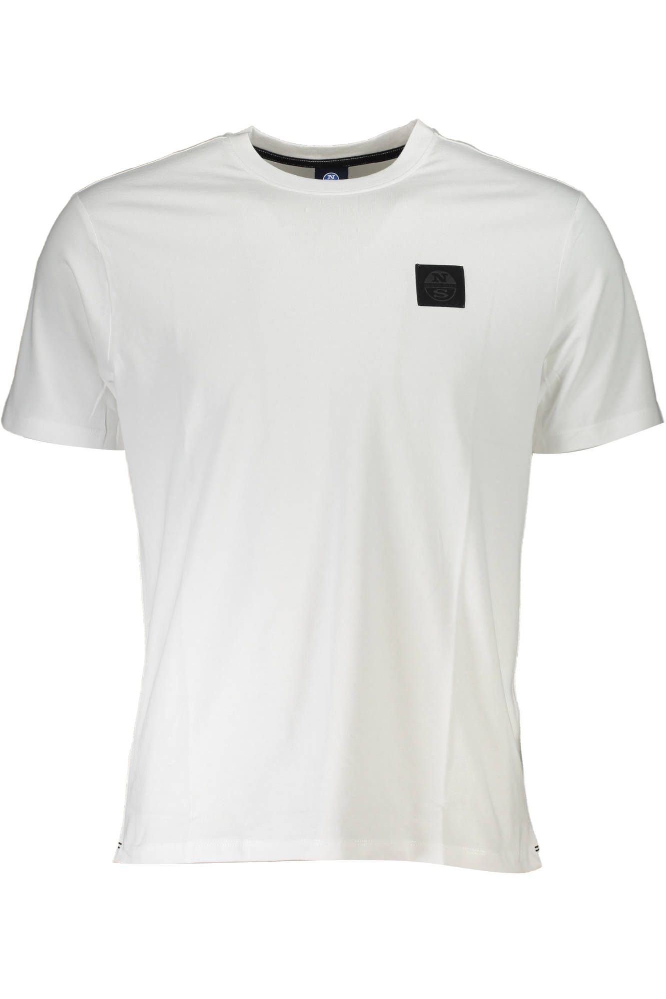 White Cotton Men T-Shirt