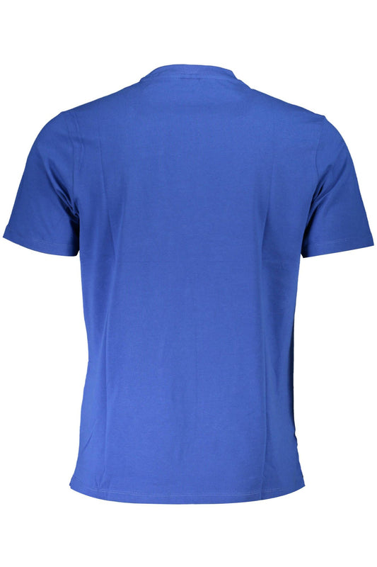 Blue Organic Cotton Men T-Shirt