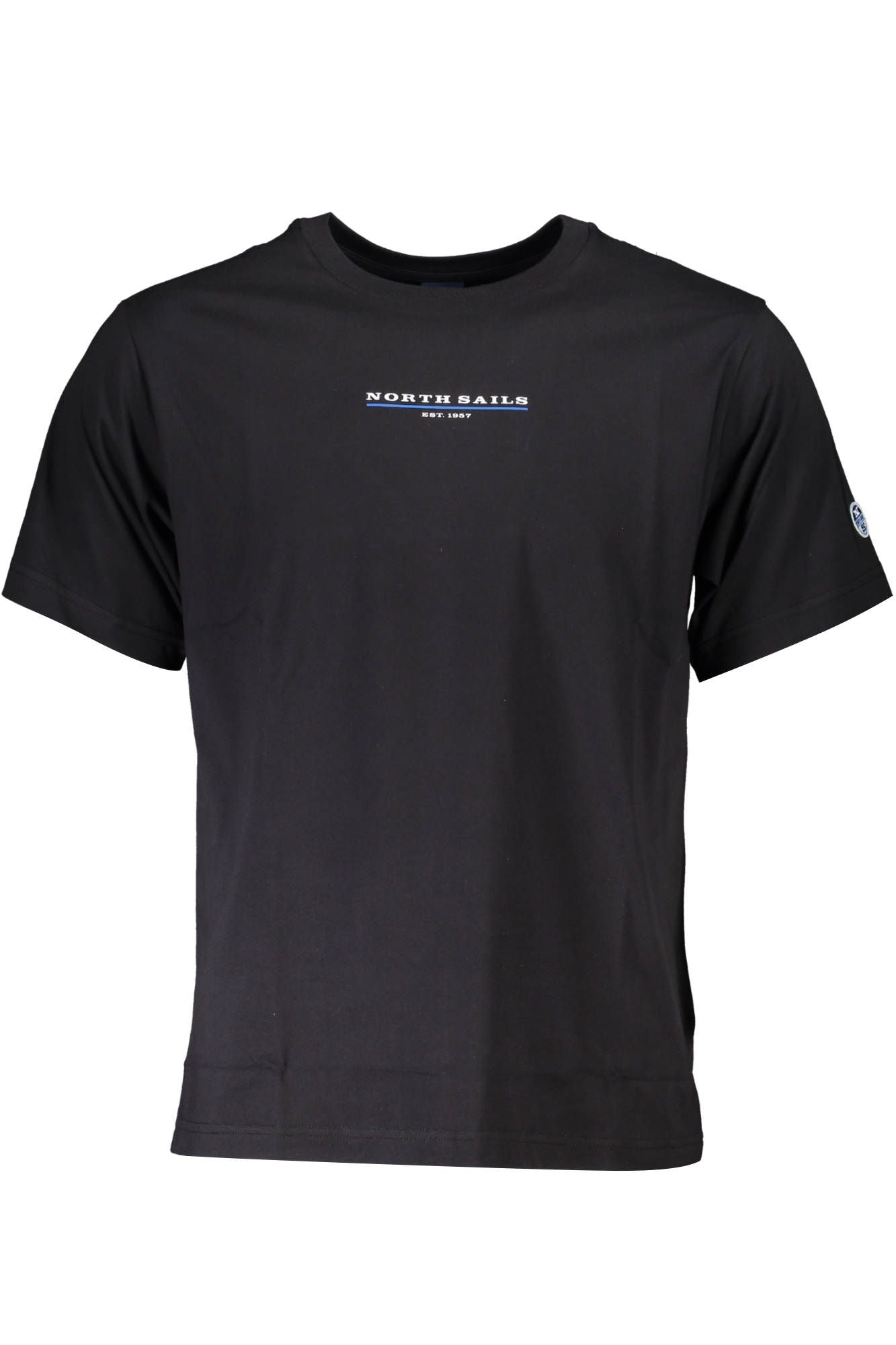 Black Organic Cotton Men T-Shirt