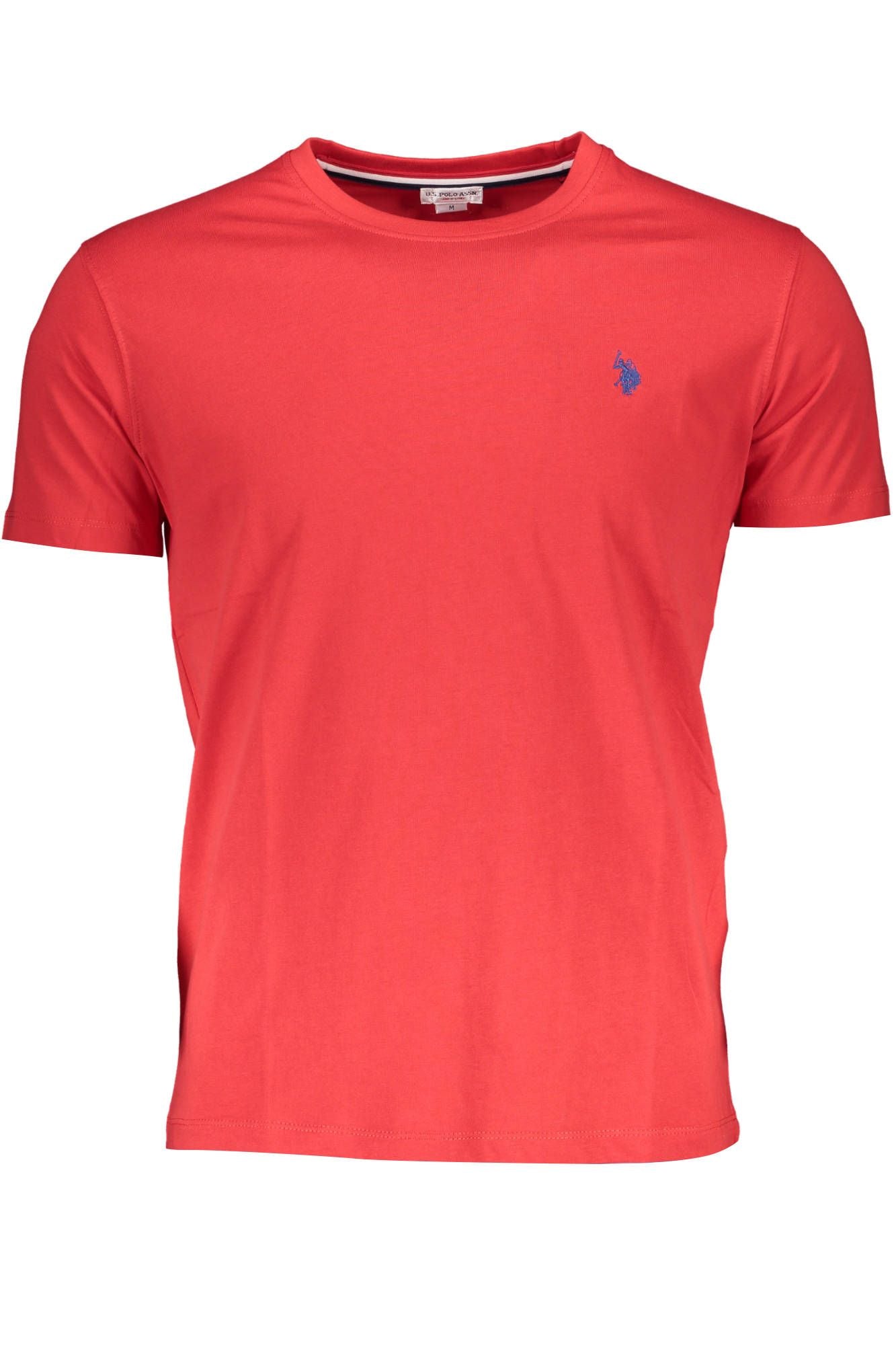 Red Cotton Men T-Shirt