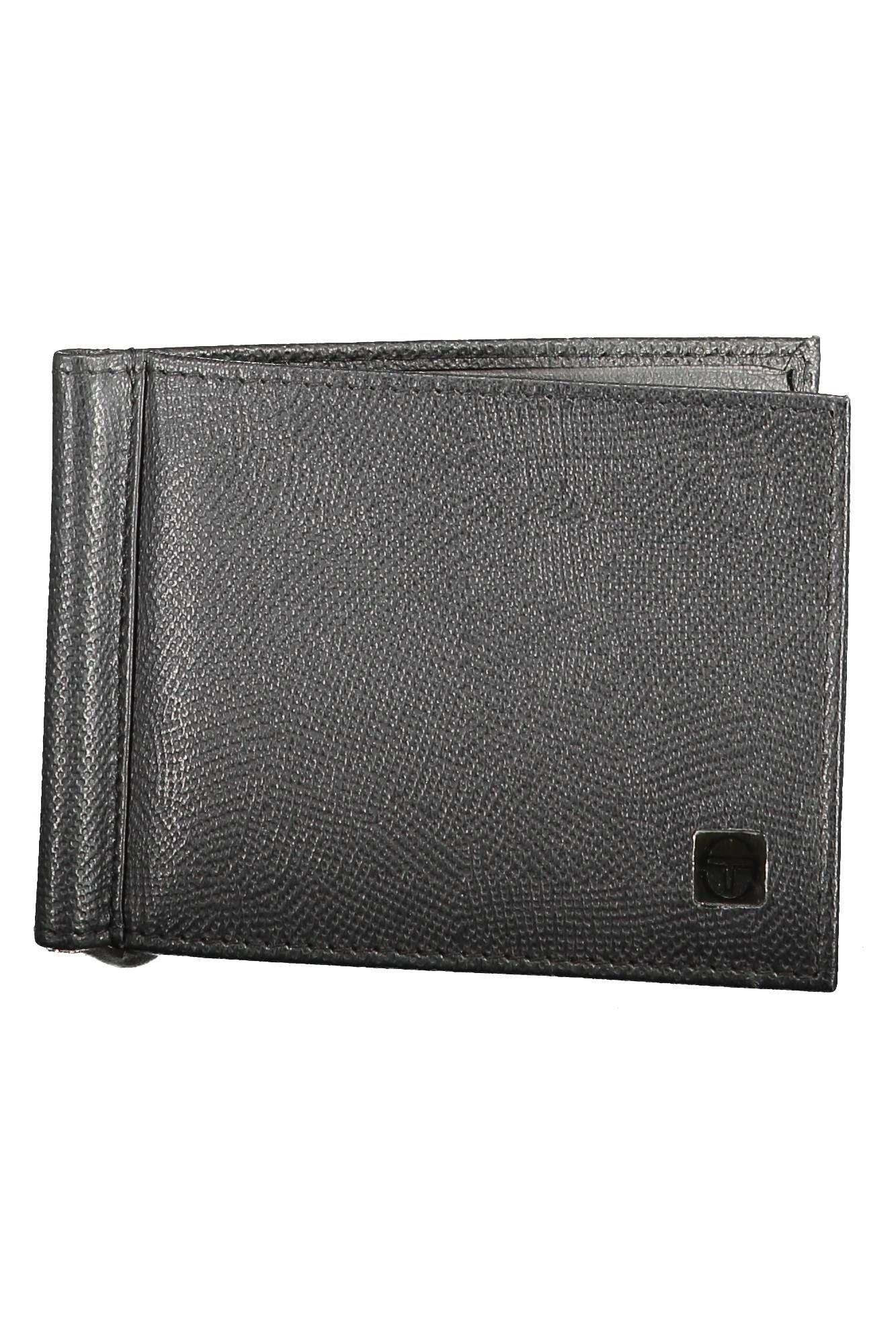 Black Leather Men Wallet