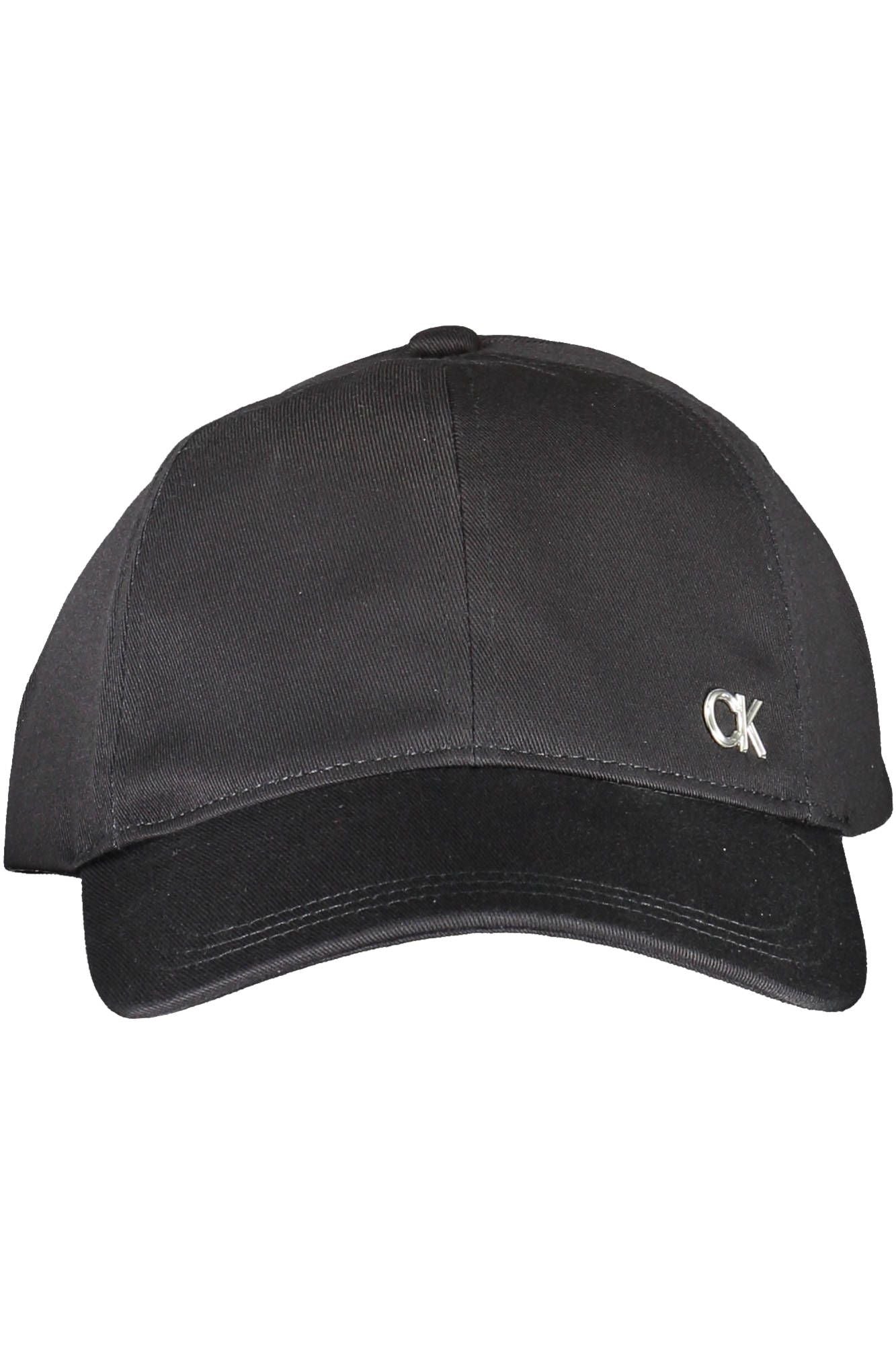 Black Cotton Men Cap