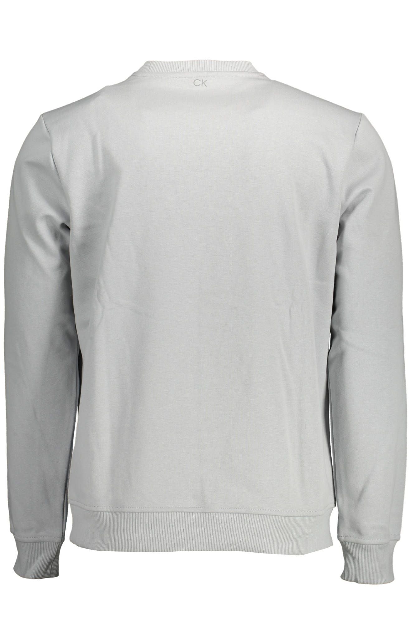 Gray Cotton Men Sweater