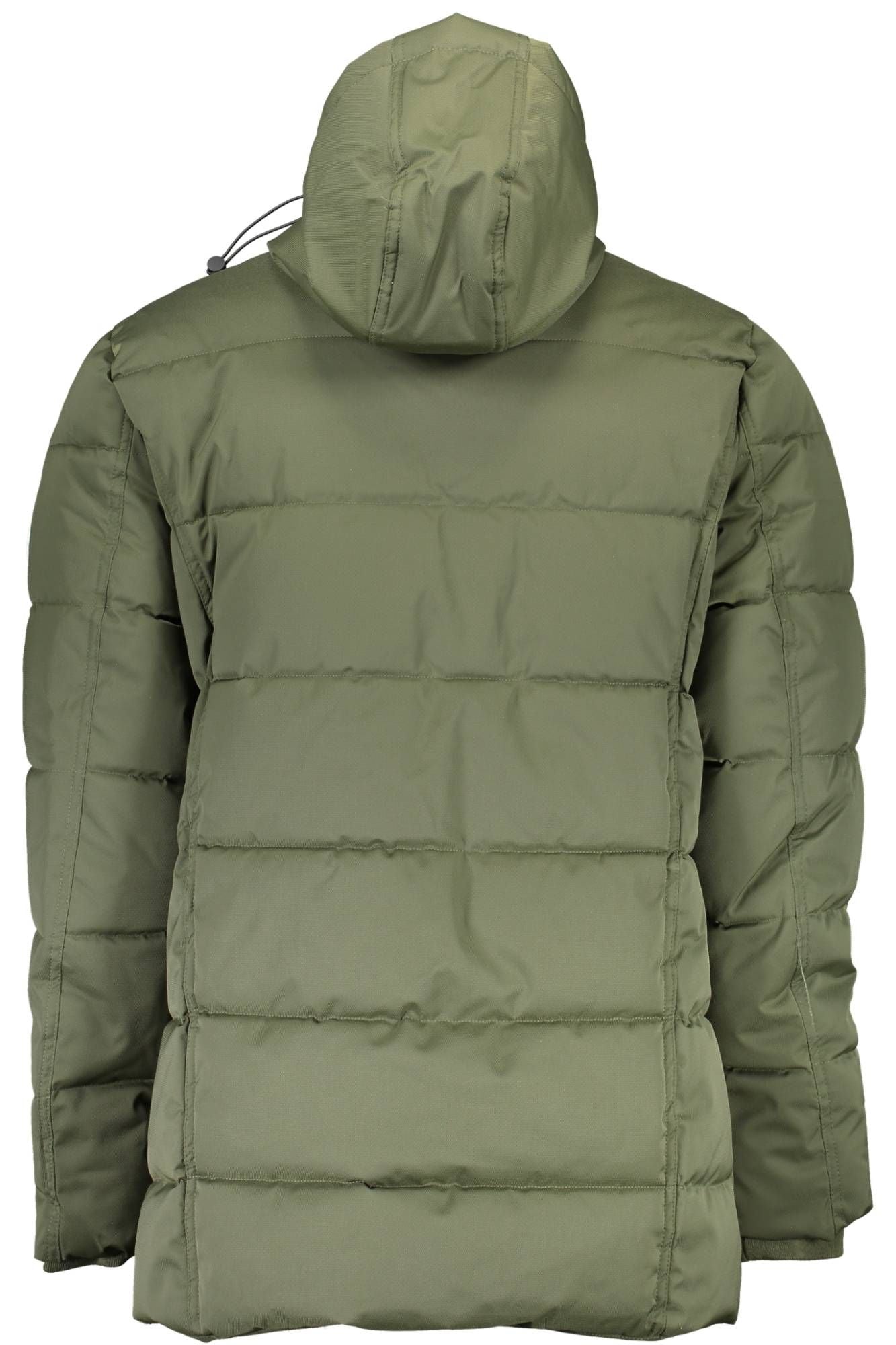 Green Polyester Men Jacket