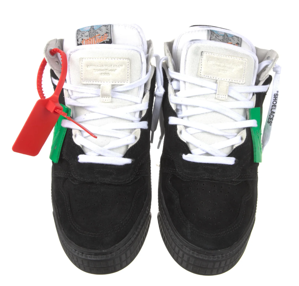 Black Calfskin Women Sneaker