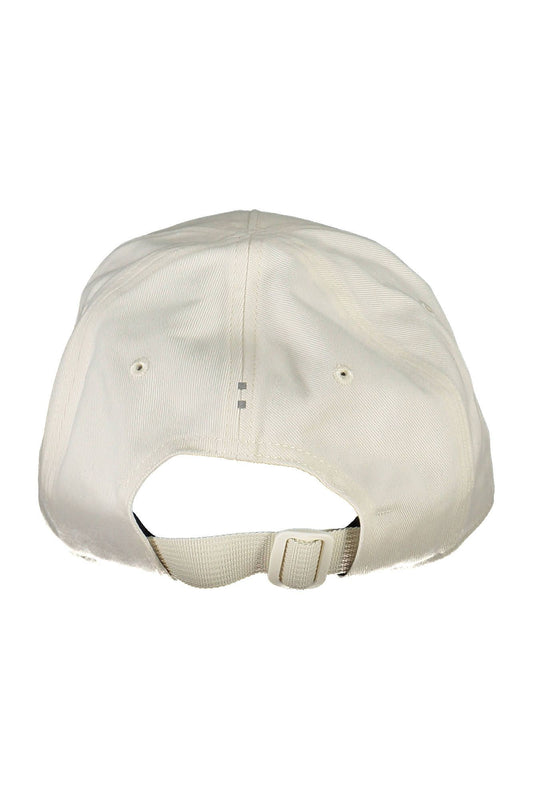 Beige Cotton Men Cap