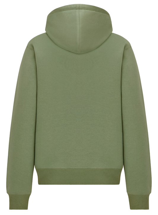 Green Cotton Men Sweater