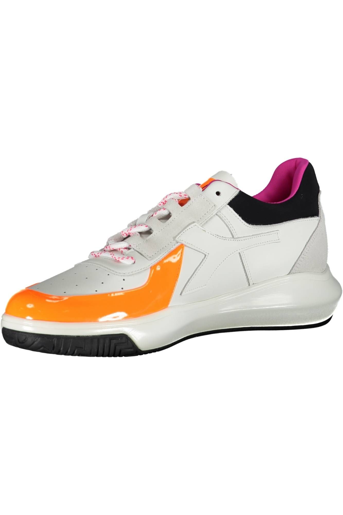 White Fabric Men Sneaker
