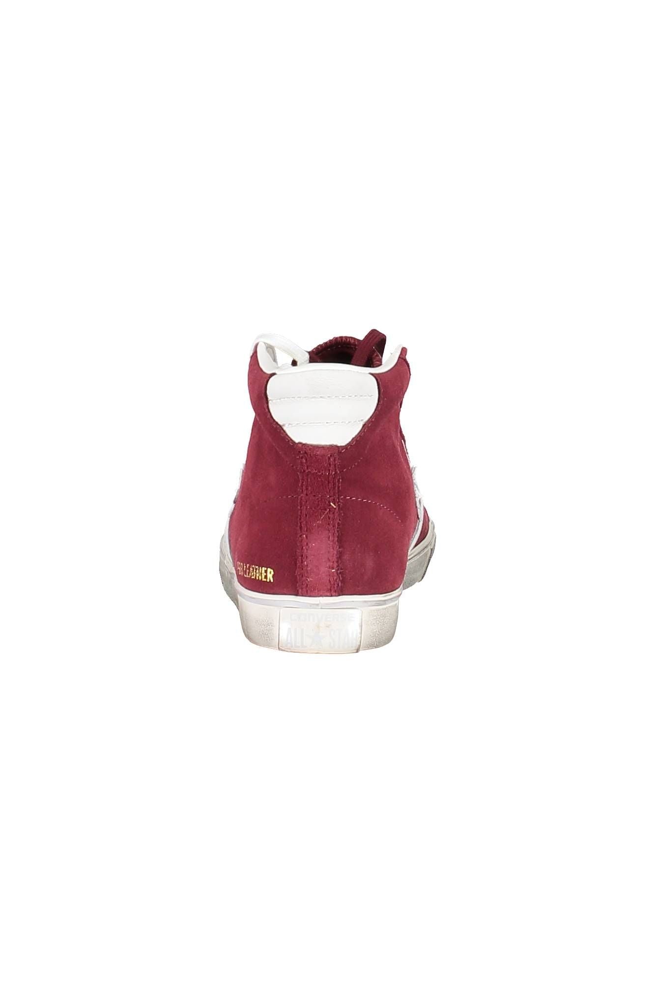 Red Leather Men Sneaker