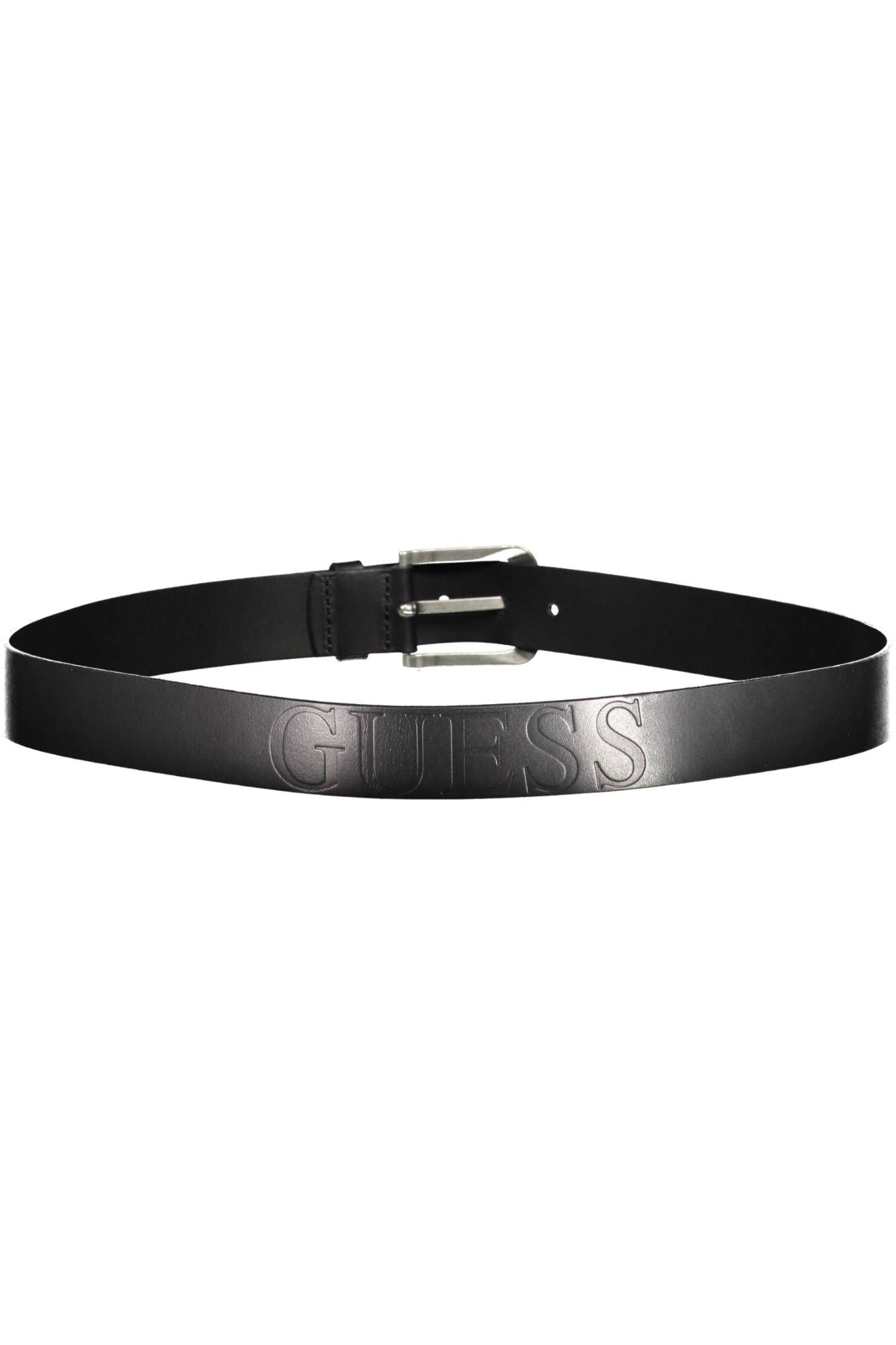 Black Leather Men Belt