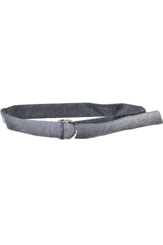 Blue Cotton Men Belt