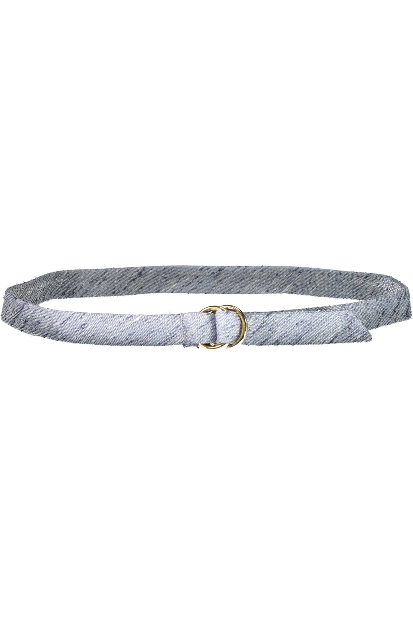 Blue Cotton Men Belt