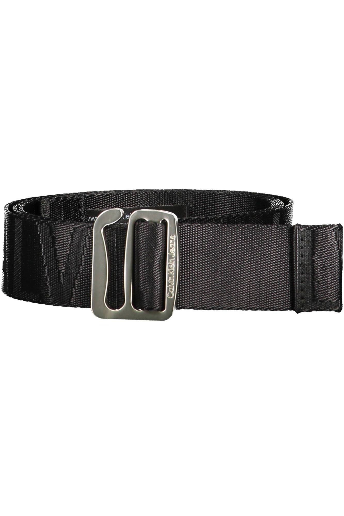 Black Nylon Mens Belt
