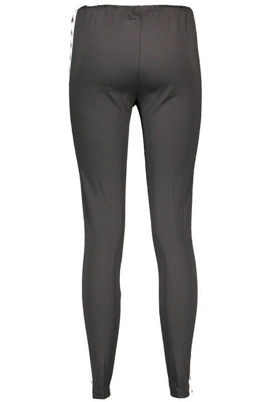 Black Polyester Women Legging