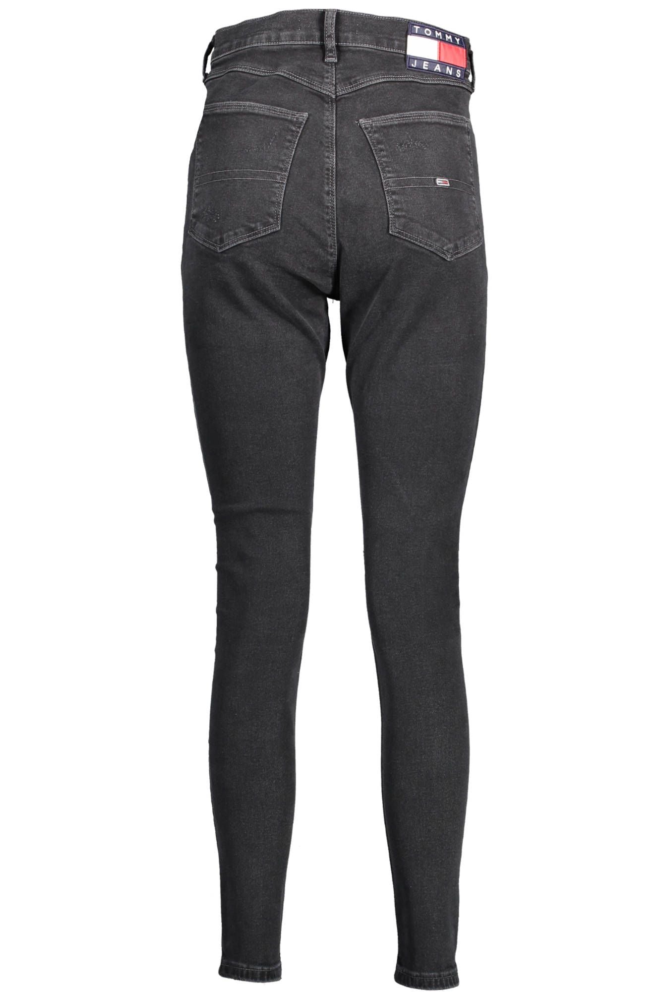 Black Cotton Women Jeans