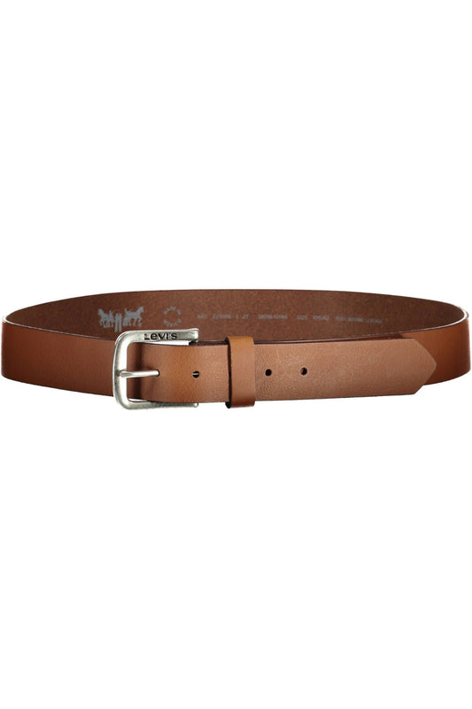 Brown Leather Men Belt