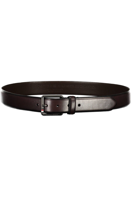Brown Leather Men Belt