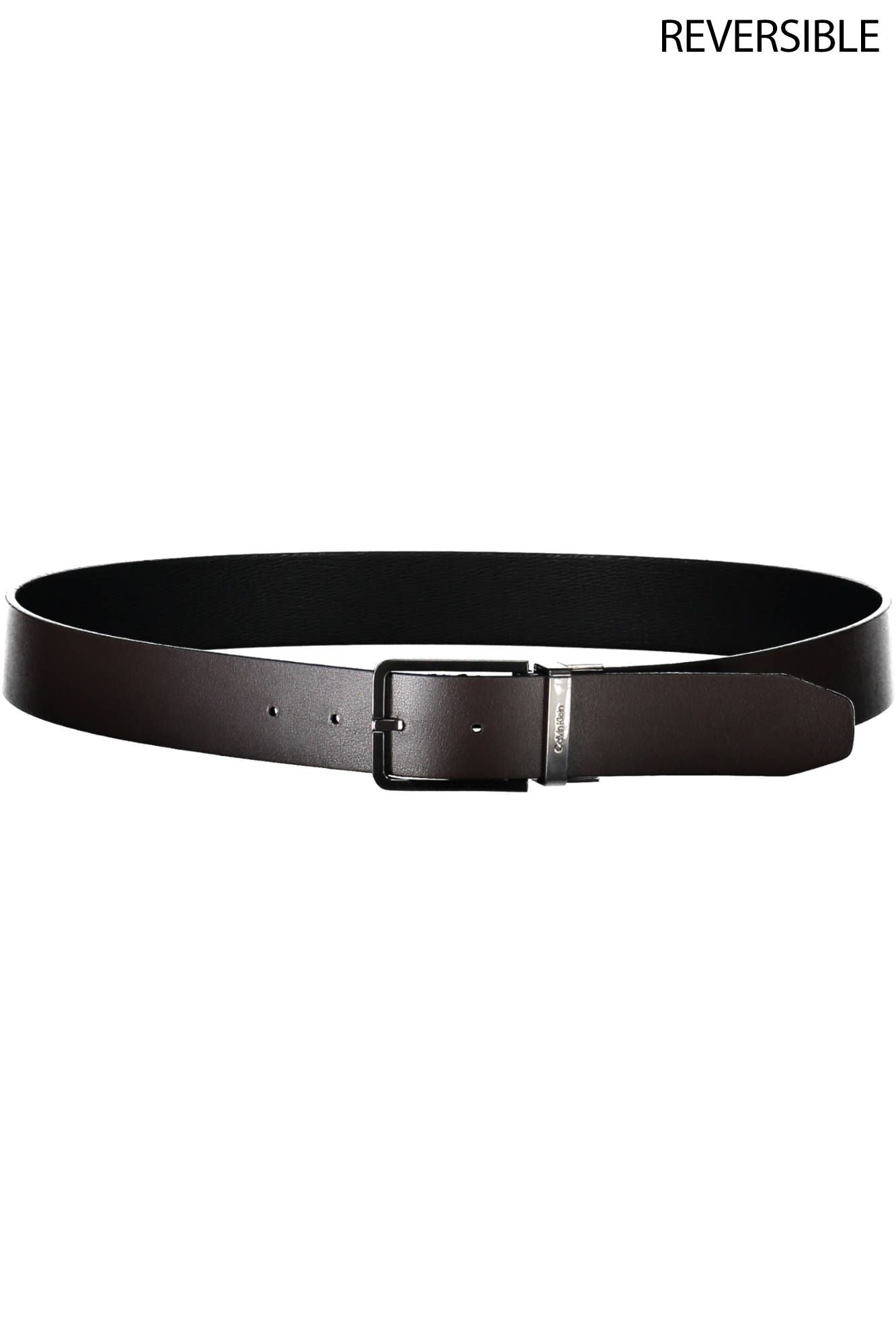 Black Polyester Men Belt