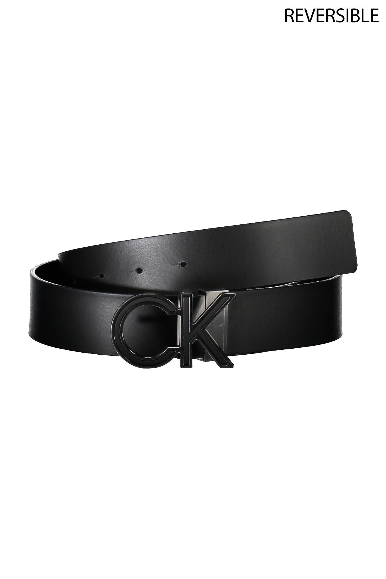 Black Leather Men Belt