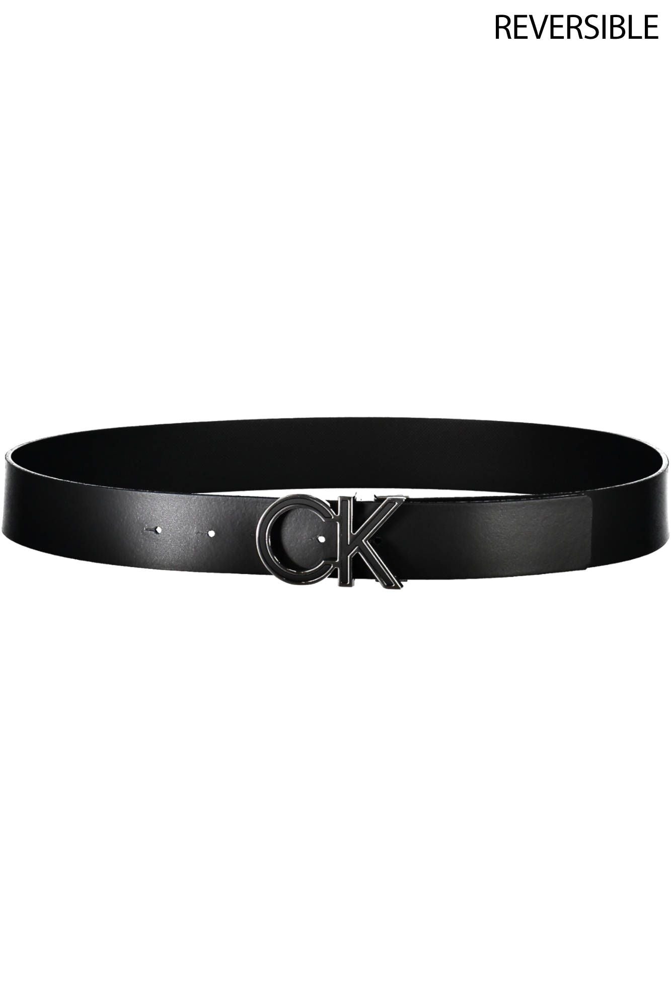 Black Leather Men Belt